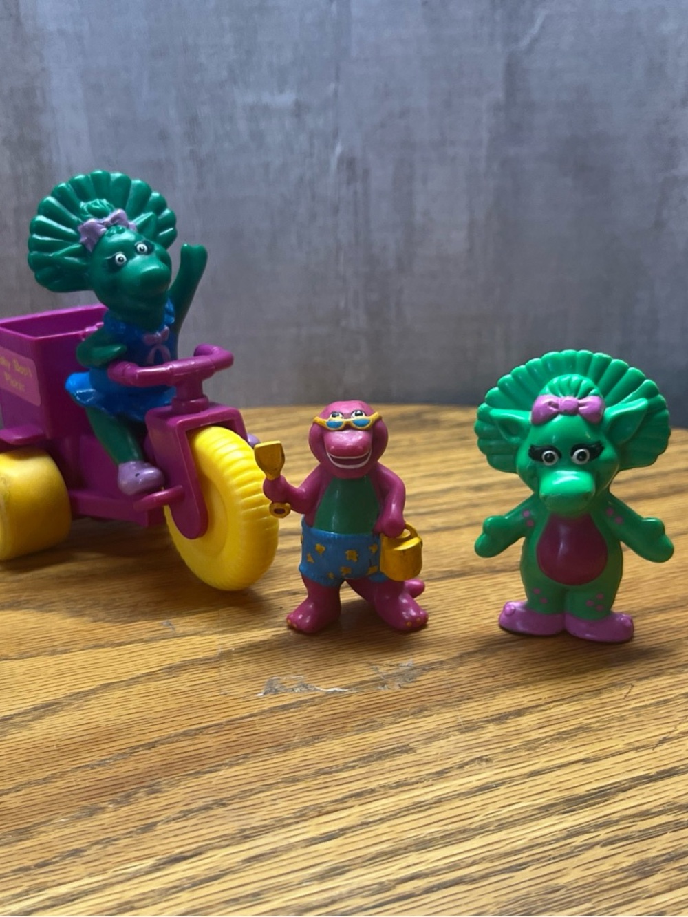 Barney and bebop 1990s toys